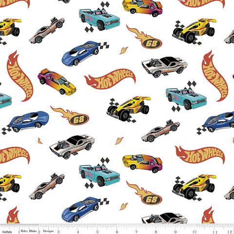 FLANNEL HOT WHEELS