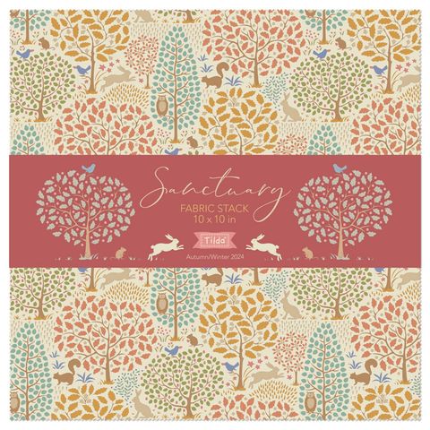 TILDA SANCTUARY FABRIC STACK 10"