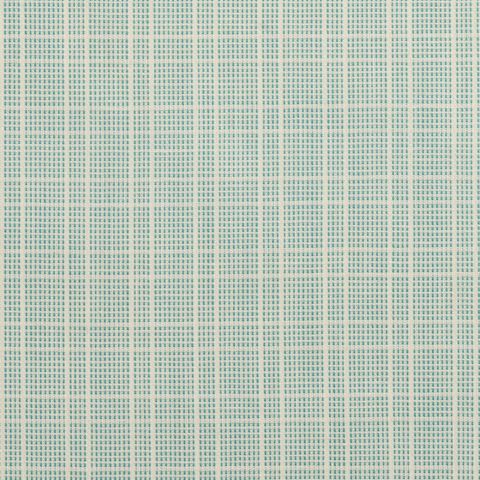 TILDA WOVEN TEA TOWEL BISCOTTI PLAID TEAL