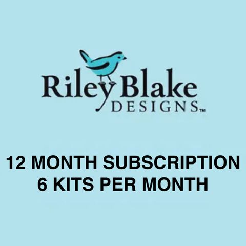 2025 KIT OF THE MONTH SUBSCRIPTION 6 KITS x12MTHS