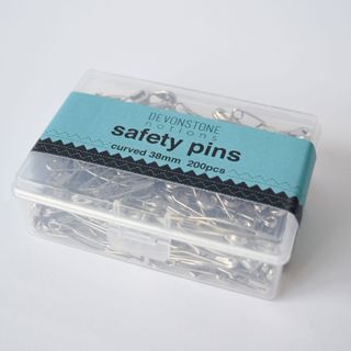 SAFETY PINS CURVED 38MM 200PCS