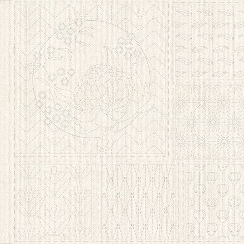 BOTANICAL SASHIKO PANEL NATURAL