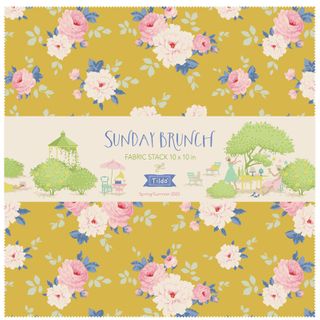 TILDA SUNDAY BRUNCH FABRIC STACK 10"