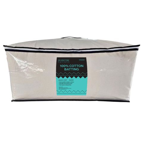 BATTING COTTON 100% 254CM 156GSM 15MT