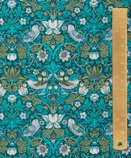 TANA LAWN STRAWBERRY THIEF T - METALLIC