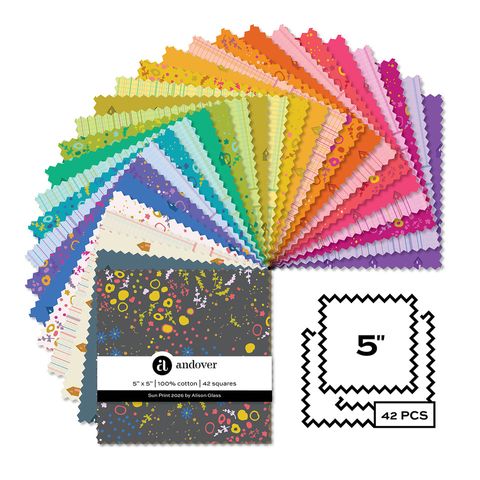 SUN PRINT 2026 5" CHARM SQS