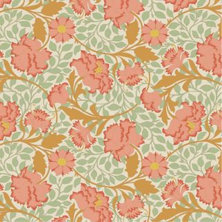 TILDA SONGBIRD FLORAL CORAL