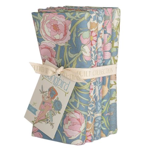 TILDA SONGBIRD FQ BUNDLE BLUE