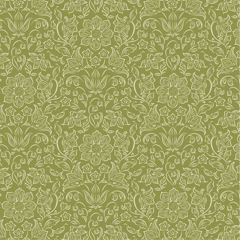 TILDA SONGBIRD BLENDER LILA GREEN