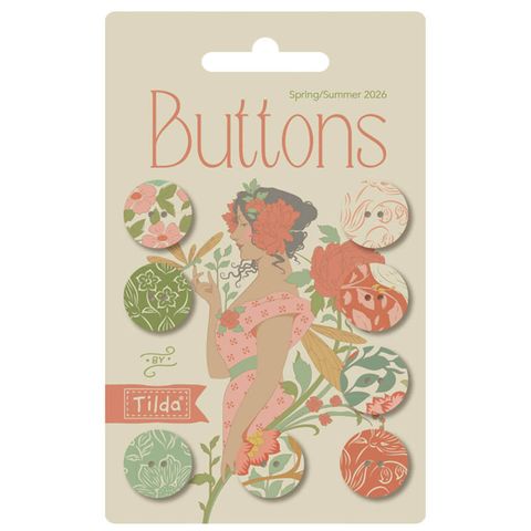 TILDA SONGBIRD  BUTTONS