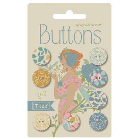 TILDA SONGBIRD  BUTTONS