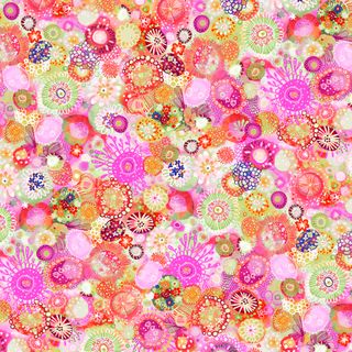 COLOR BURST OVERLAPPING CIRCLES