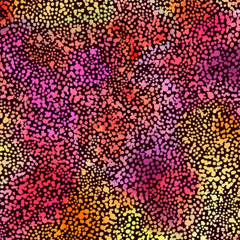 COLOR BURST RAINBOW DOTS