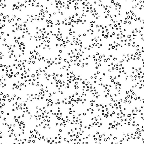 CRIMSON ROYALE SCATTERED SHAPES
