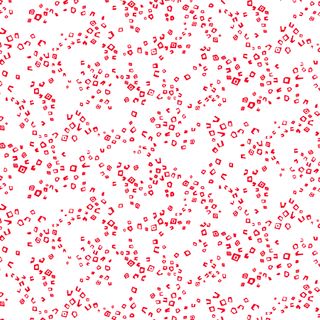 CRIMSON ROYALE SCATTERED SHAPES