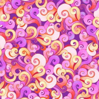 PONDSIDE PALS SWIRLY ALLOVER
