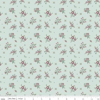 RENEW FLORAL BLEACHED DENIM