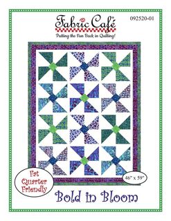 BOLD IN BLOOM BY FABRIC CAF�