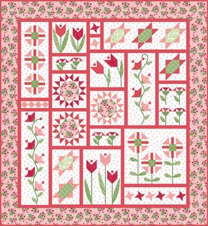 JILLILY STUDIO PETAL PATCH QUILT PATTERN