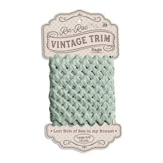 LORI HOLT VINTAGE TRIM LARGE SAGE