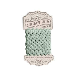 LORI HOLT VINTAGE TRIM SMALL SAGE
