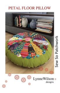 LYNNE WILSON DESIGNS PETAL FLOOR PILLOW PATTERN