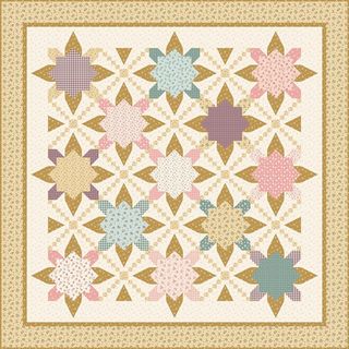SANDY GERVAIS STARFLOWERS QUILT PATTERN