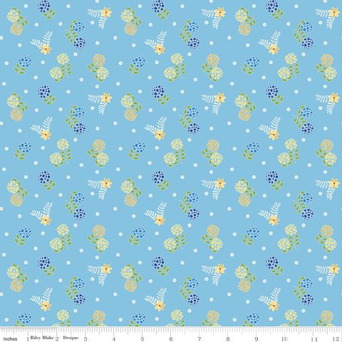 AWAKENING BLOSSOMS BLUE