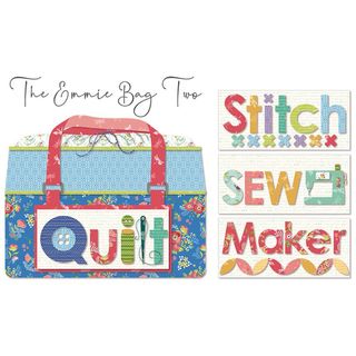 CHERRY BLOSSOMS QUILTING THE EMMIE BAG TWO BAG PAT