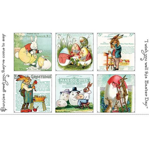 EGG HUNT 23 1/2" X 43 1/2" EGG HUNT LARGE PATCH PA
