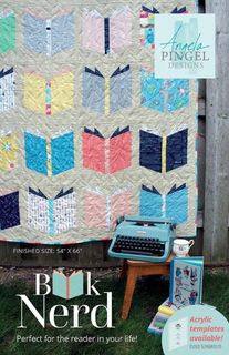 ANGELA PINGEL DESIGNS BOOK NERD QUILT PATTERN