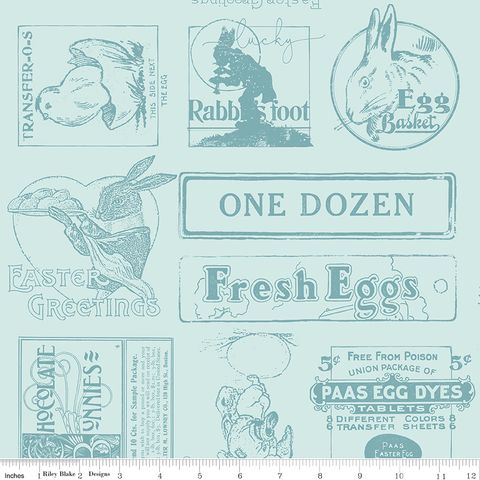 EGG HUNT EASTER ADS AQUA