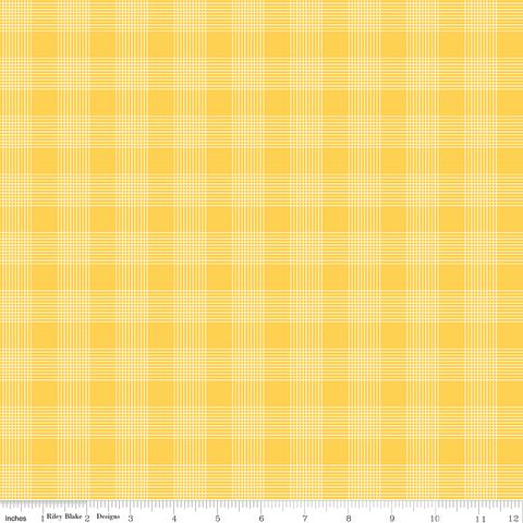 EGG HUNT PLAID YELLOW