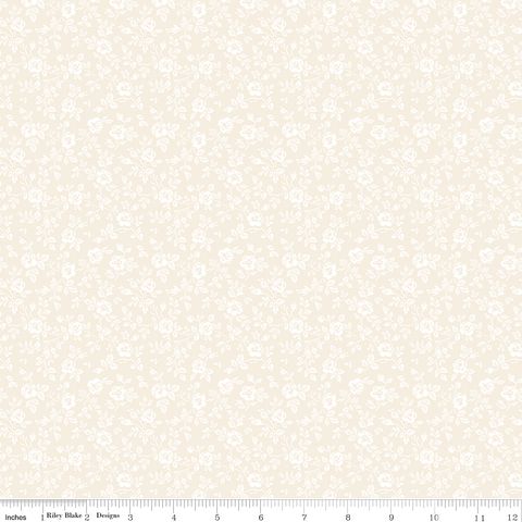 ELEGANT ESSENTIALS SMALL FLORAL CREAM PEARL