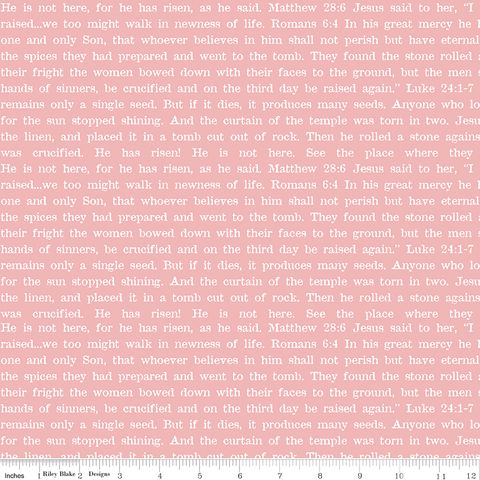 EGG HUNT EMPTY TOMB TEXT PINK