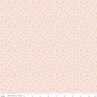 FARMER'S DAUGHTER BABY CHICKS BACKGROUND CORAL