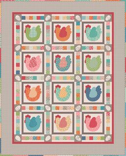 FARMER'S DAUGHTER DIGITALLY PRINTED THE HEN HOUSE
