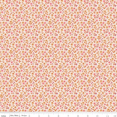 FARMER'S DAUGHTER FLORAL CORAL