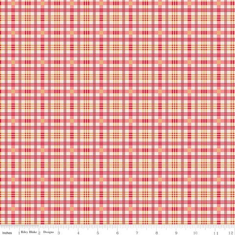 FARMER'S DAUGHTER PLAID TEA ROSE