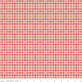 FARMER'S DAUGHTER PLAID TEA ROSE