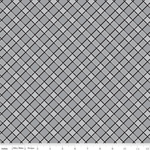 FRONT PORCH PLAID GRAY