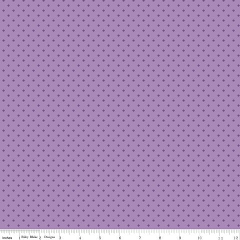 HYDRANGEAS IN THE GARDEN POLKA DOTS PURPLE PEARL