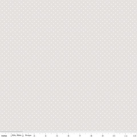 ELEGANT ESSENTIALS POLKA DOT WHITE PEARL