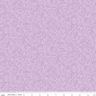 HYDRANGEAS IN THE GARDEN SCROLLS LAVENDER PEARL