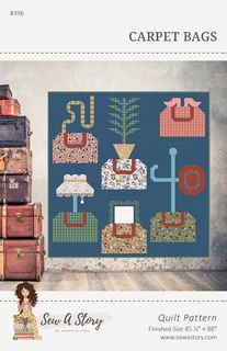 JENNIFER LONG CARPET BAGS QUILT PATTERN