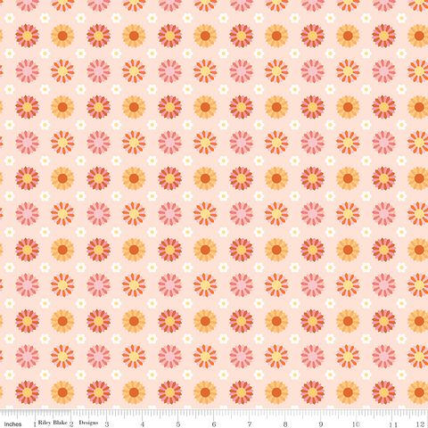 PATCHWORK DRESDEN PEACH