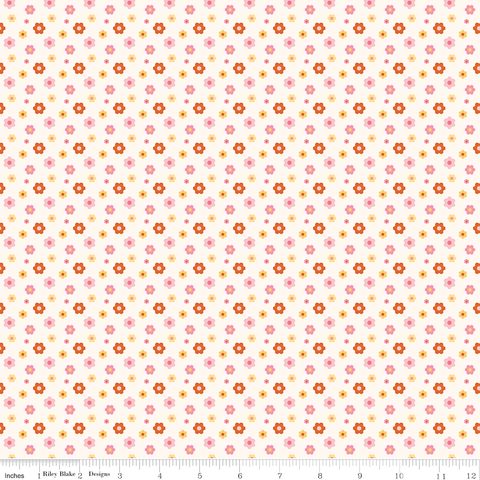 PATCHWORK FLORAL CREAM