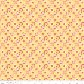 PATCHWORK STARS YELLOW