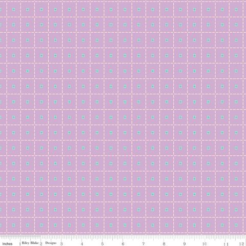 PATCHWORK STITCHES PURPLE