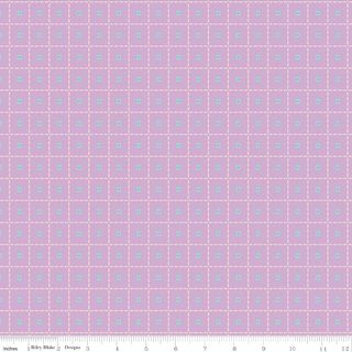 PATCHWORK STITCHES PURPLE